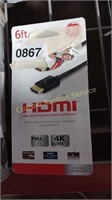 HDMI CABLE 6FT