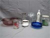 Vintage Lot Of Assorted Glass Treasures