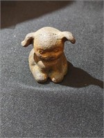 Antique Mini cast iron puppy