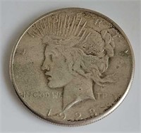 1923S Peace Morgan Silver Dollar
