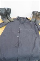 Sz 38 XS Military Jacket, 7.5 Mil Boots & sz 6 Boo