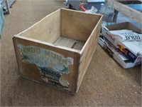Wooden Pear Crate 12x20x9"