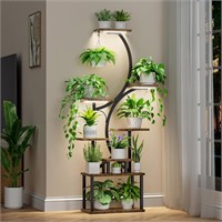 Plant Stand  8 Tiered  62 Tall  Grow Lights