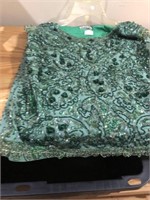 Sorelle Del Mar Italian Sequins Ladies Top