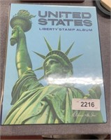 United States liberty stamp album