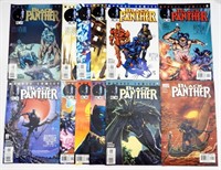 (12) MARVEL 2001-02 BLACK PANTHER COMICS