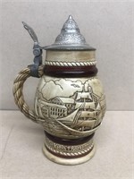 Beer stein sail boats