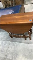 Antique Table Drop Side Fold Up Legs