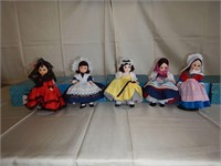Six Madame Alexander dolls: