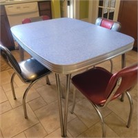 Retro Table and Chairs