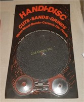 New Handi-disc Cutting & Sanding Disc Vintage