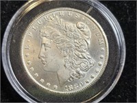 1880CC Morgan Dollar 8/Low 7