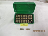 Box of 50 Count 45 Caliber Bullets