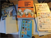 Stamp books and sheets