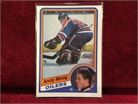 1984-85 Andy Moog OPC Card