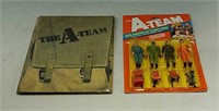 A-Team action figures and publicity packet