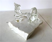 Len Chodirker Glass Sculpture