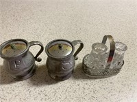Set of Vintage Salt and Pepper Shakers