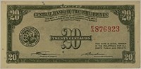 1949 Philippines 20 Centavos