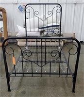 Metal Frame Twin Bed