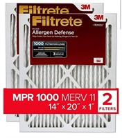 Filtrete 14x20x1 AC Furnace Air Filter, MERV 11,