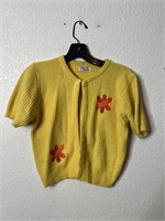 Vintage 60s Templon Orlon Sweater Femme