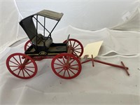 Metal John Deere Carriage 9"