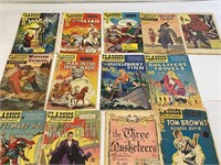 Vintage Classic Illustrated Comic Book LOT