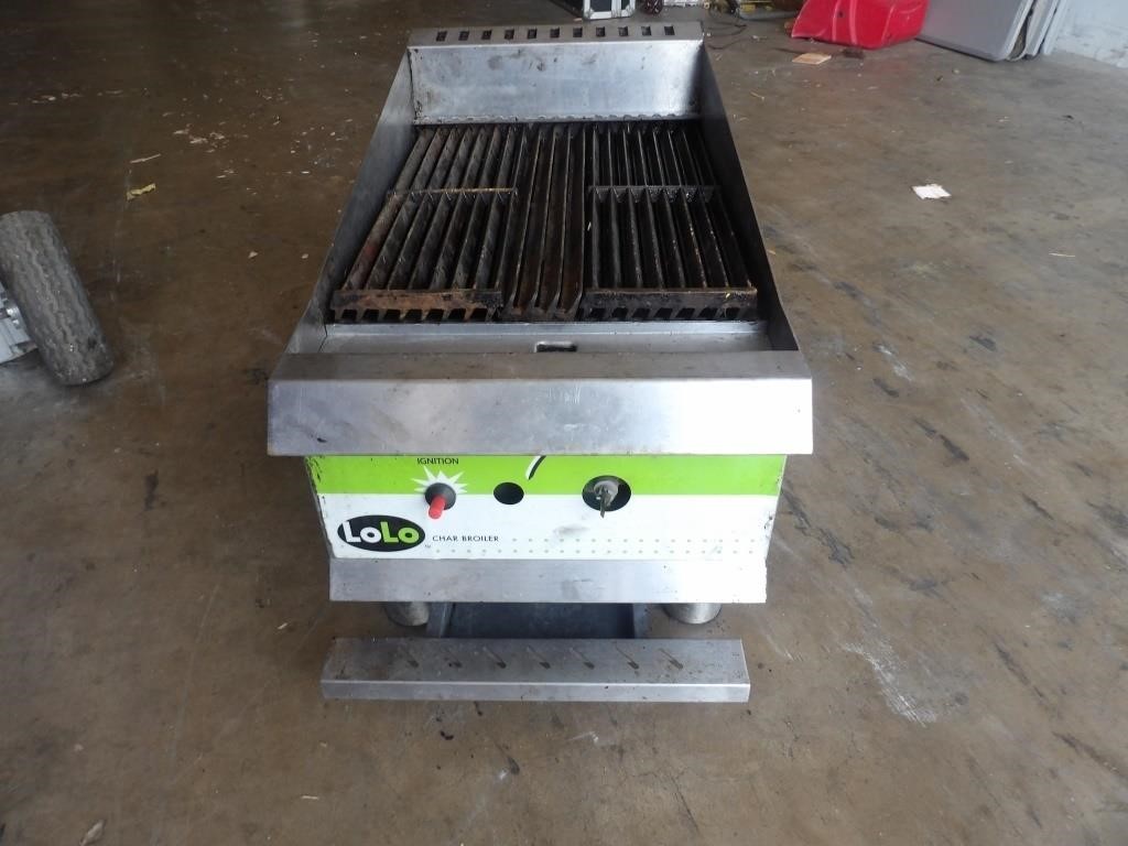 15" (NG) Charbroiler Counter Top