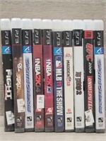 (10) PS3 Games Sports & Music