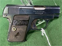 Colt Vest Pocket Pistol, 25 Acp.