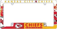 NFL Licence Plate Frame-Kansas City Chiefs