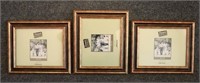 3pc Photo Frames 8x10