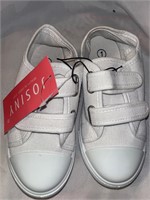NEW-JOSINY childrens white tennis shoes size 1