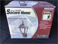 Motion Activated Wall Lantern - New in Box