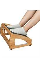 $60 Adjustable Under Desk Footrest