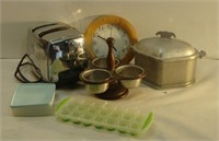 Kitchen - Toaster, Servers, Clock, Ice Cube