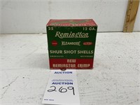 Vintage box of Remington Kleanbore Shur Shot