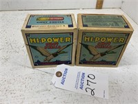 Vintage Box of Hi Power Shot Shells. 12 Gage.