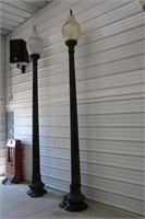 Rare 12' Cast Iron Street Light