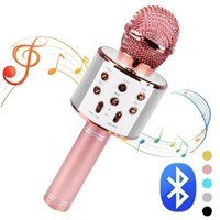 DIKTOOK Wireless Bluetooth Karaoke Microphone with