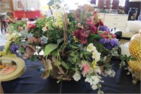 Large Woven Basket Floral Arrangement