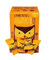 AWAKE Caffeinated Chocolate Bites, Peanut Butter C