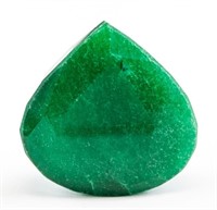 208.35ct Pear Cut Green Emerald GGL Certificate