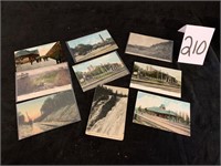 Railroad postcards