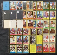 1967 Philly & Topps Football Card Lot.