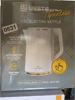 WEST BEND ELECTRIC KETTLE RETAIL $40