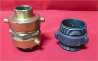 Hydrant & Hose Adapter 2 PC Lot