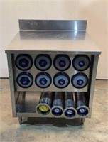 Stainless Steel Cup Dispensing Table