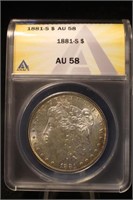 1881-S Certified Morgan Silver Dollar